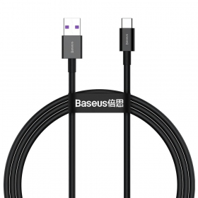 USB kaapeli Baseus Superior Type-C 66W 1.0m (musta) CATYS-01