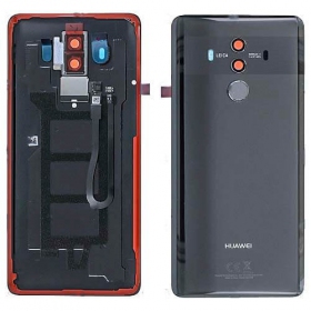 Huawei Mate 10 Pro takaakkukansi musta (Titanium Gray) (käytetty grade A, alkuperäinen)