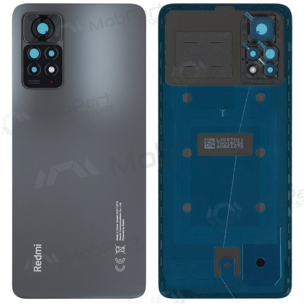 Xiaomi Redmi Note 11 Pro takaakkukansi (harmaa) (alkuperäinen) (service pack)