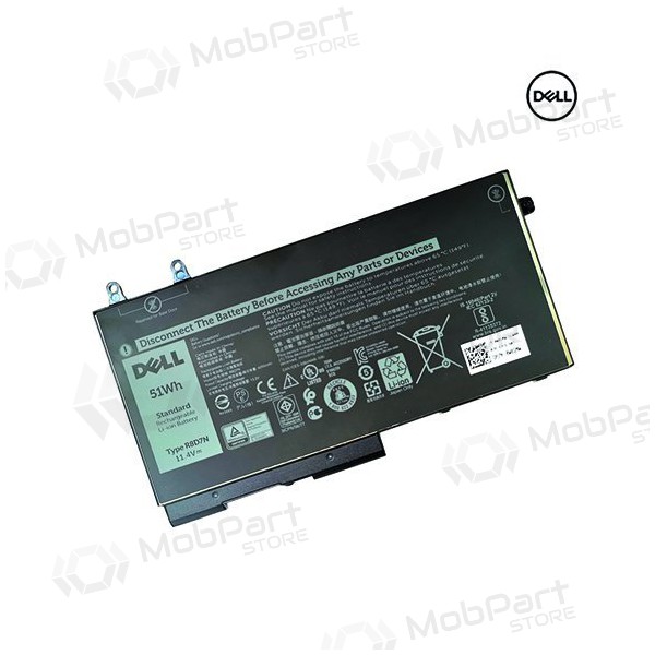 DELL R8D7N, 4255mAh kannettavan tietokoneen akku - PREMIUM