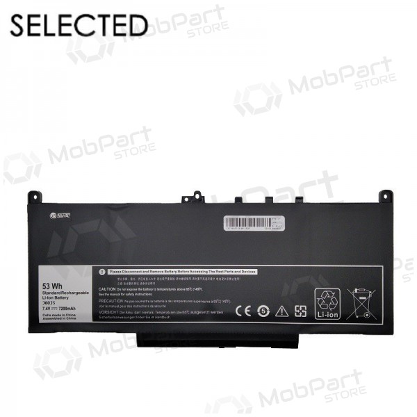 DELL J60J5, 7200mAh kannettavan tietokoneen akku, Selected