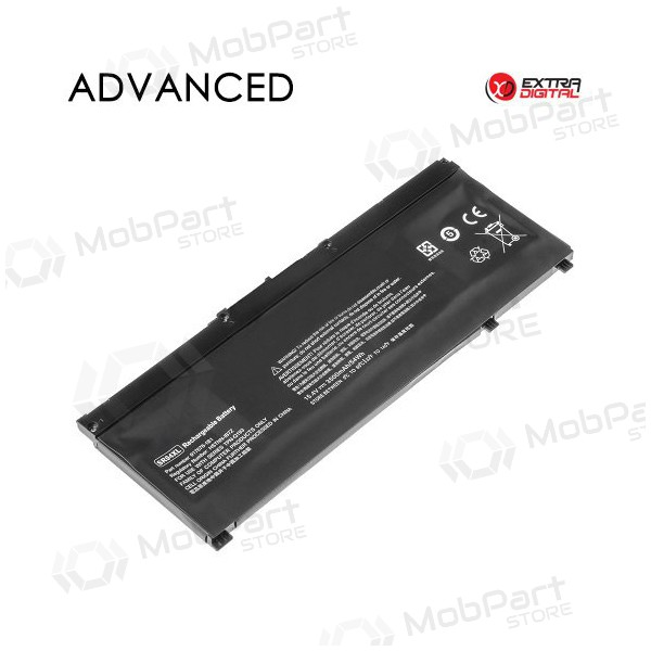 HP SR04XL, 4380mAh kannettavan tietokoneen akku, Advanced