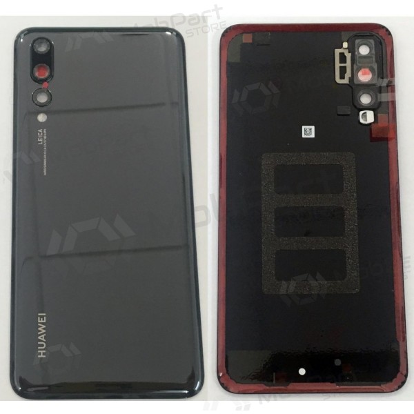 Huawei P20 Pro takaakkukansi (musta) (service pack) (alkuperäinen)