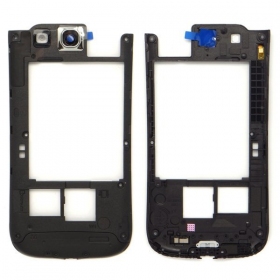 Samsung i9300 Galaxy S3 sisärunko (musta) (alkuperäinen)