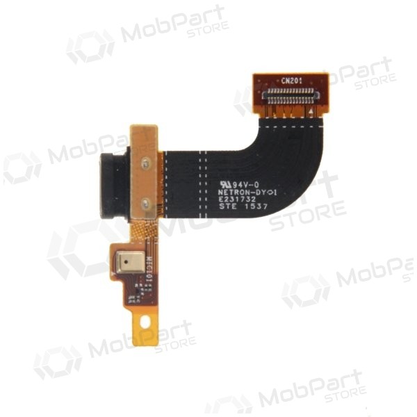 Sony E5603 Xperia M5 / E5606 Xperia M5 / E5653 Xperia M5 latauspistorasian ja mikrofonin liitin (latausliitin)