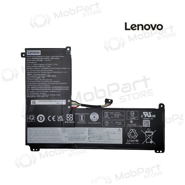 LENOVO L19M2PF1, 4080mAh kannettavan tietokoneen akku - PREMIUM