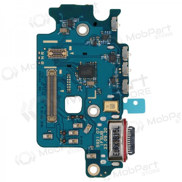 Samsung S921 Galaxy S24 latauspistorasian ja mikrofonin liitin (latausliitin) (service pack) (alkuperäinen)