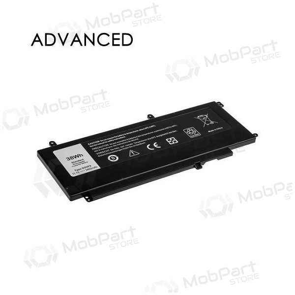 DELL D2VF9, 3400mAh kannettavan tietokoneen akku, Advanced