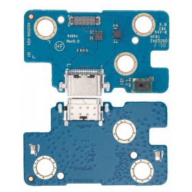 Samsung X200 / X205 Galaxy TAB A8 2021 latauspistorasian ja mikrofonin liitin (latausliitin) (service pack) (alkuperäinen)