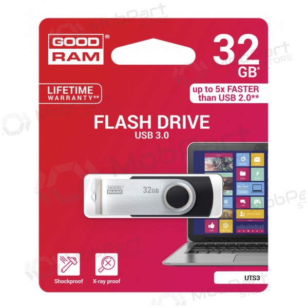 Muisti GOODRAM UTS3 32GB USB 3.0