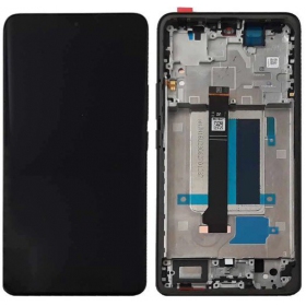 Xiaomi Redmi Note 13 Pro+ 5G näyttö (musta) (kehyksellä) (Premium)