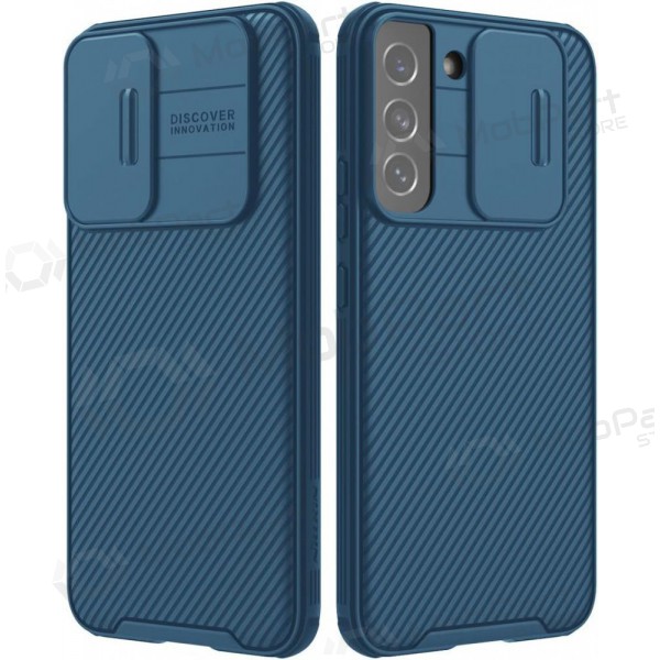 Samsung Galaxy S24 suojakuori „Nillkin CamShield Pro“ (sininen)