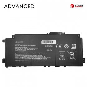 HP PP03XL, 3400mAh kannettavan tietokoneen akku, Advanced