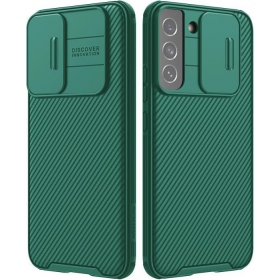 Samsung Galaxy S24 suojakuori „Nillkin CamShield Pro“ (sininen)