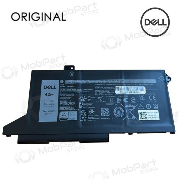 DELL WY9DX, 3500mAh kannettavan tietokoneen akku - PREMIUM