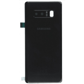 Samsung N950F Galaxy Note 8 takaakkukansi musta (Midnight Black) (käytetty grade A, alkuperäinen)