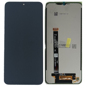 Ekranas Samsung G556 Xcover 7 5G su lietimui jautriu stikliuku Black alkuperäinen (service pack)