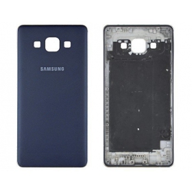 Samsung A500 Galaxy A5 takaakkukansi (sininen / musta) (käytetty grade C, alkuperäinen)