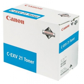 Canon C-EXV 21 (0453B002), taivaansininen kasetti lasertulostimille, 14000 sivut.