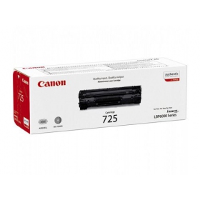 Canon CRG 725 (3484B002) musta kasetti lasertulostimille, 1600 sivut.