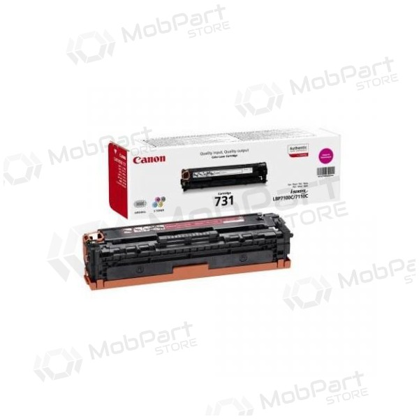 Canon CRG 731 (6270B002)  kasetti lasertulostimille, 1500 sivut.